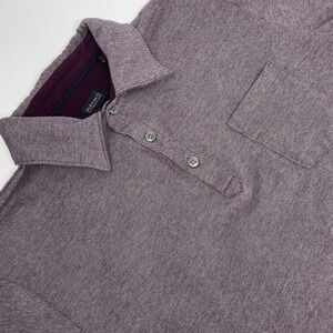 Buffalo Polo Shirt‎ M Purple David Bitton Golf Casual Outdoor Sports Athleisure